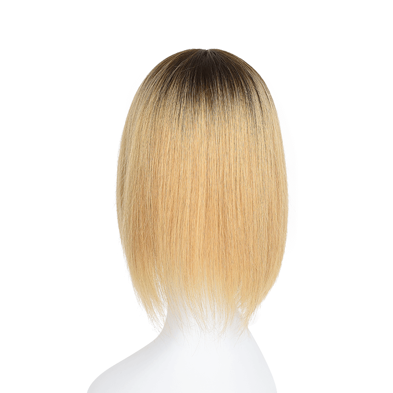 Susan ︳Human Hair Topper For Women Thinning Crown 10*12cm Silk Base Bronde Ombre