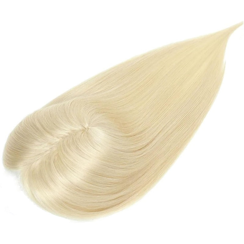 Invisible Human Hair Topper 7*10cm Base 10–18 Inch Natural Look