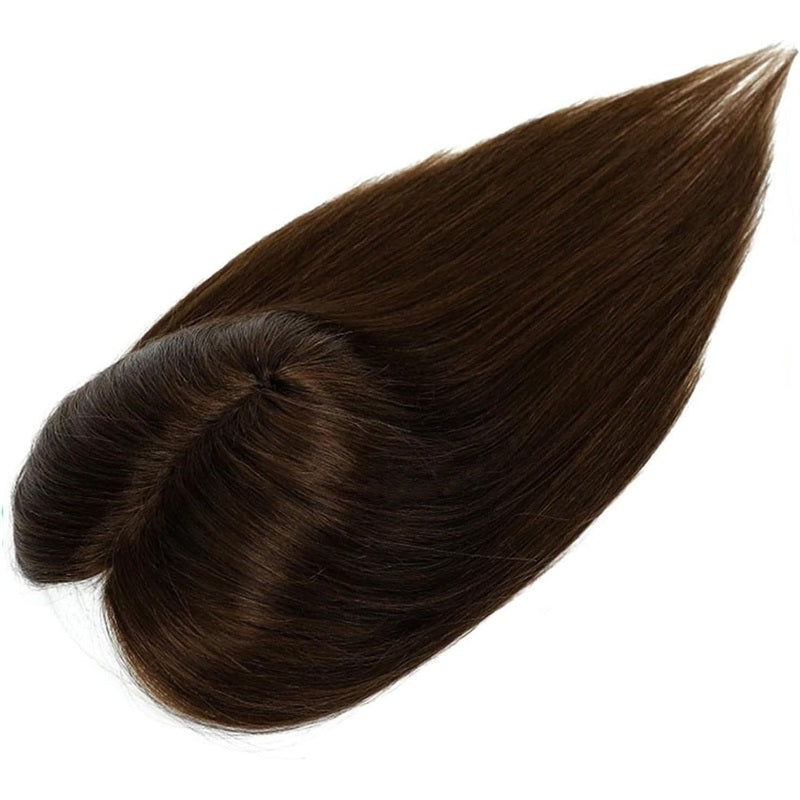 Invisible Human Hair Topper 7*10cm Base 10–18 Inch Natural Look