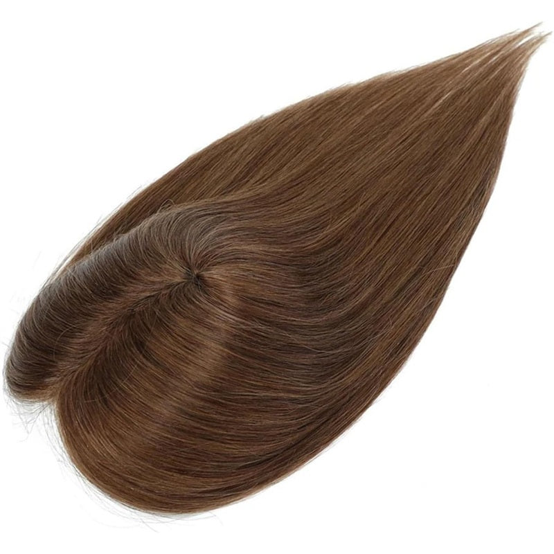 Invisible Human Hair Topper 7*10cm Base 10–18 Inch Natural Look