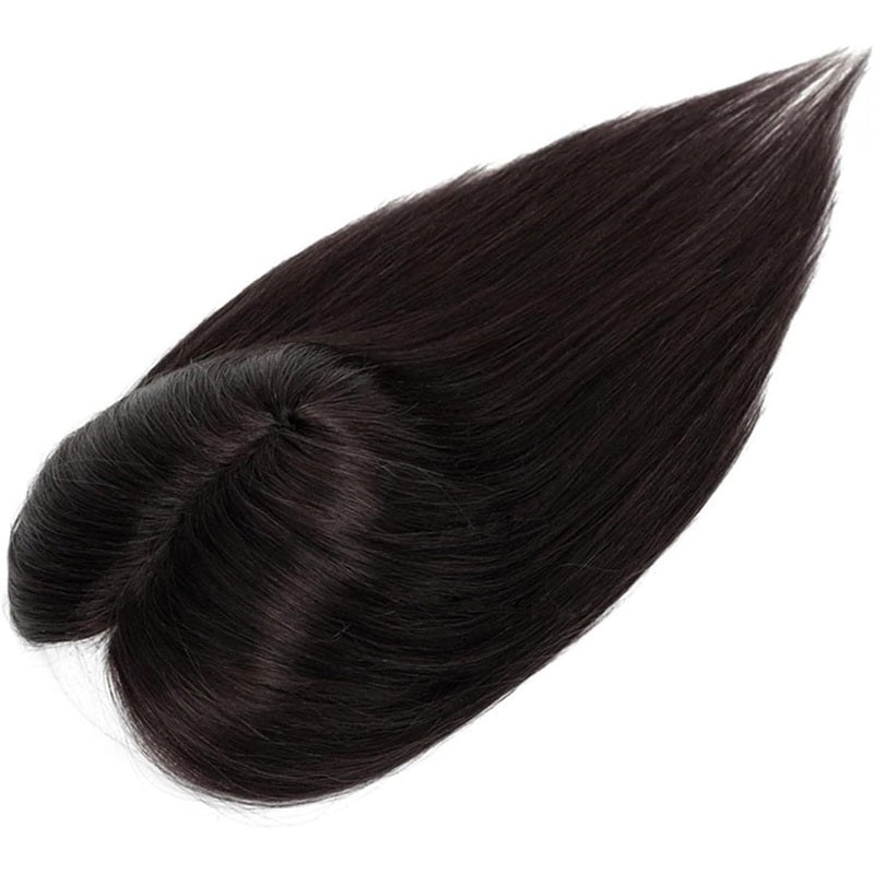 Invisible Human Hair Topper 7*10cm Base 10–18 Inch Natural Look