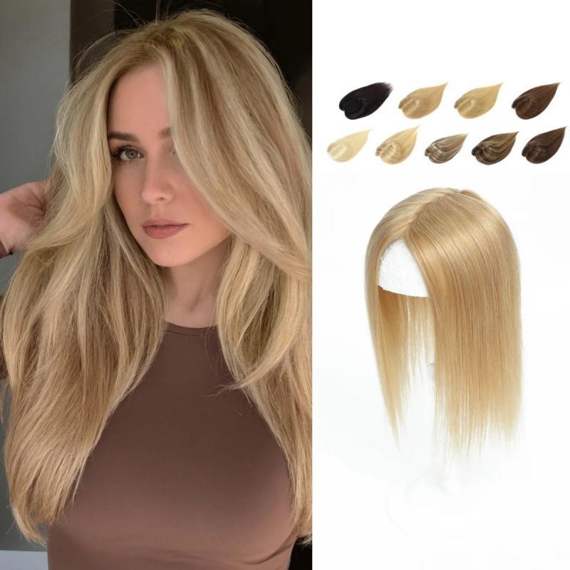 Invisible Human Hair Topper 7*10cm Base 10–18 Inch Natural Look