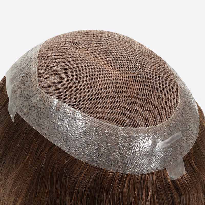 Dora ︳7x9" French Lace Full Coverage Hair Toupee Replecement