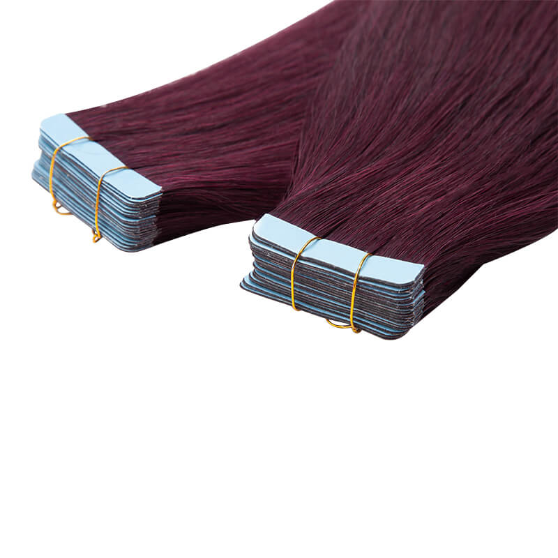 tape-in hair extensions