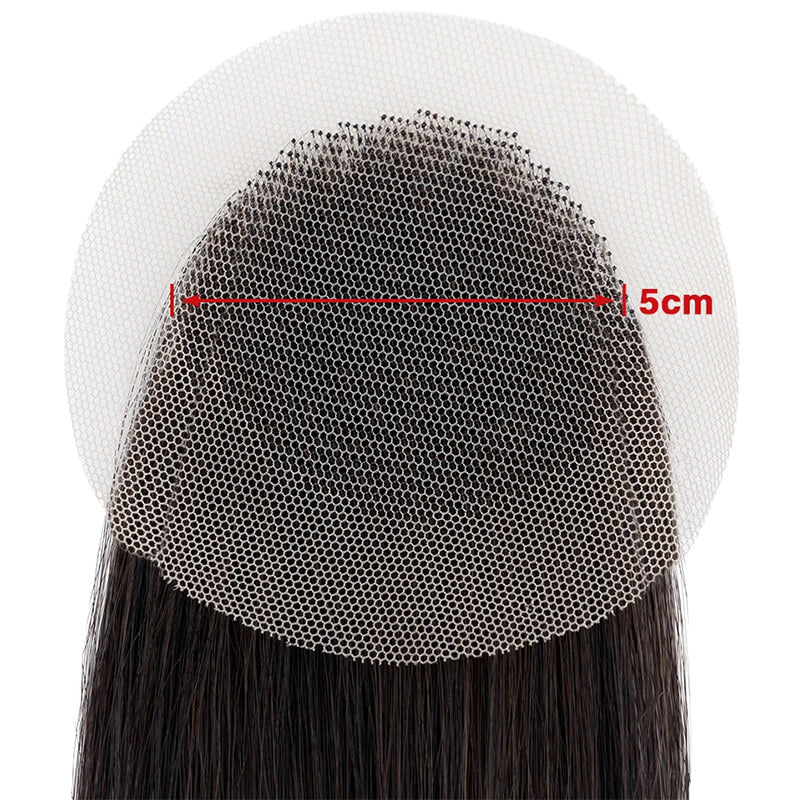 2X2" Spitzen-Haarpflaster als Ersatz für Alopecia Areata