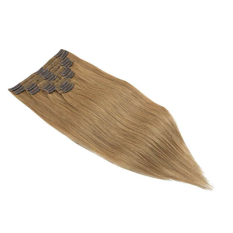 blonde clip in hair extensions