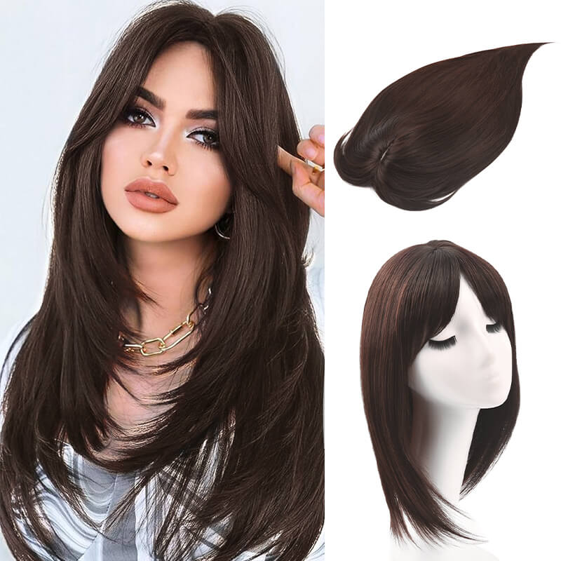 Synthetic Hair Toppers | Women's Synthetic Hair | E-LITCHI Hair
