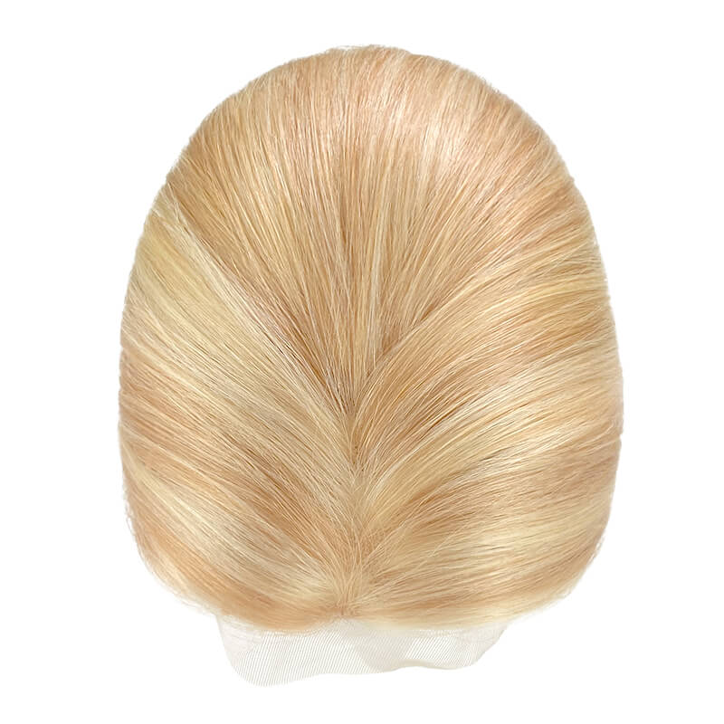 Blonde Highlights full lace hair topper