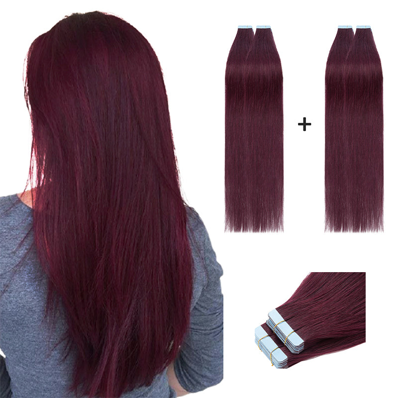 tape-in hair extensions