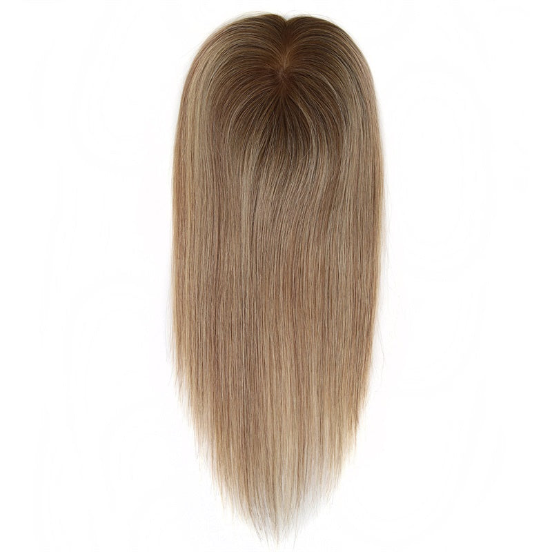 Hair Topper for Women, 5.5x6 Mono Base with PU, 14–16 Inch