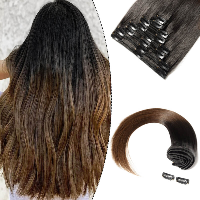 Clip-In Extensions for Glamorous Look