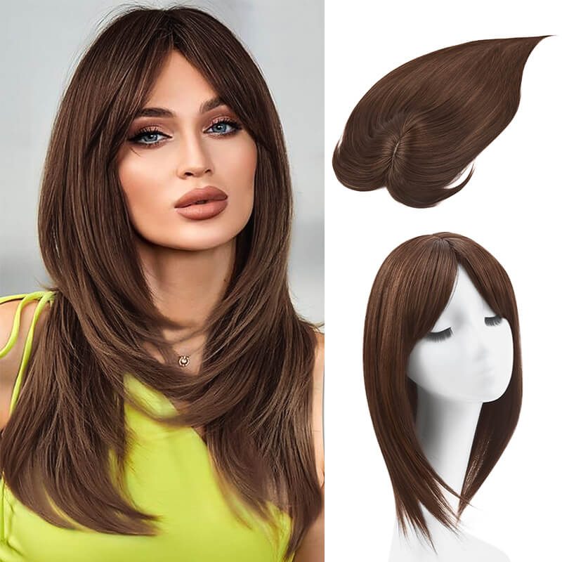 Synthetic Hair Toppers | Women's Synthetic Hair | E-LITCHI Hair