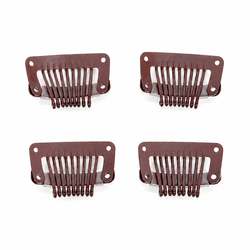 Hair Extensions Snap Clips | Non-Slip Plastic Clips | E-LITCHI Hair