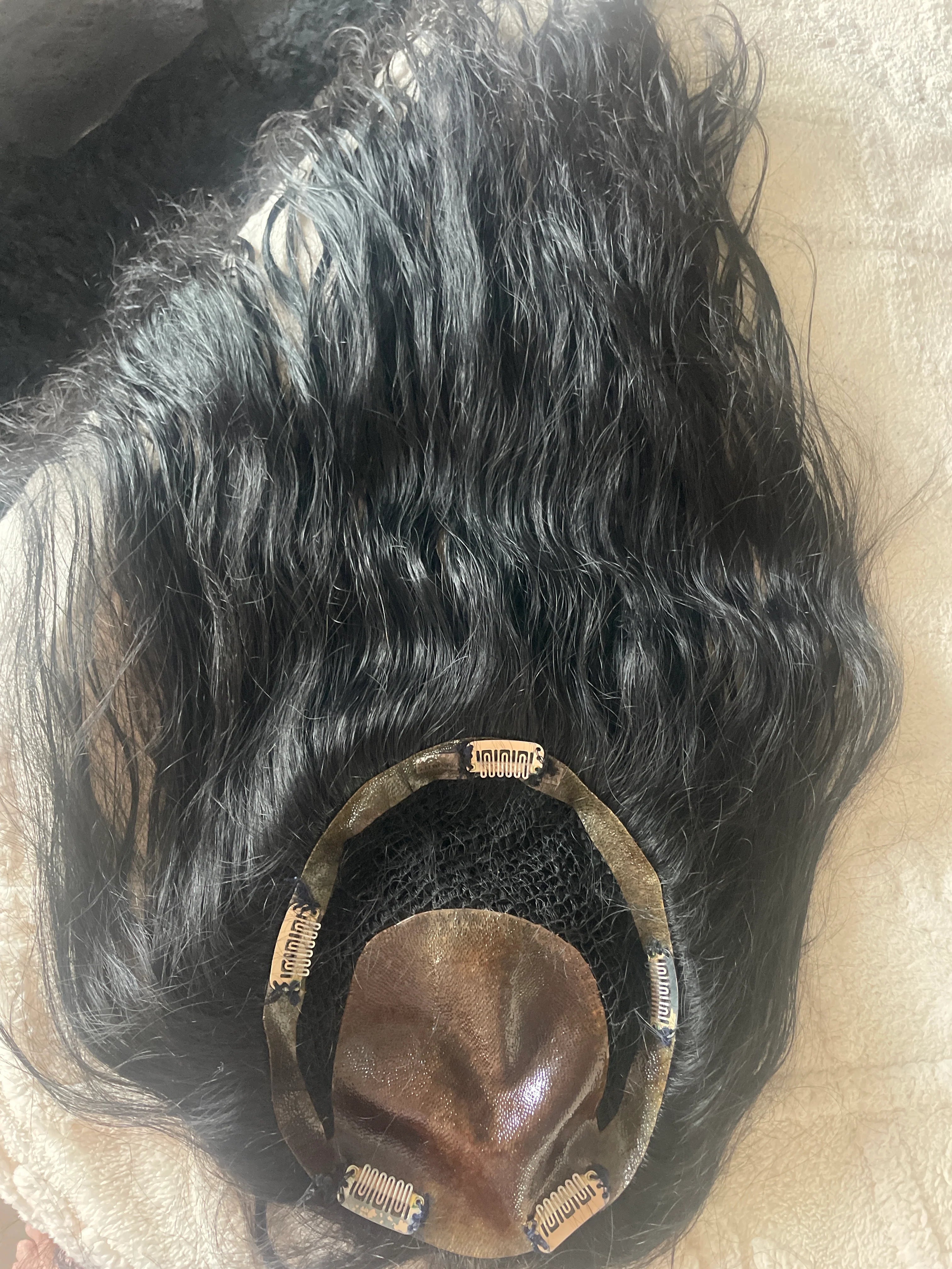 Commande de personnalisation 629,99 $ pour une base en soie de 4 x 4 pouces