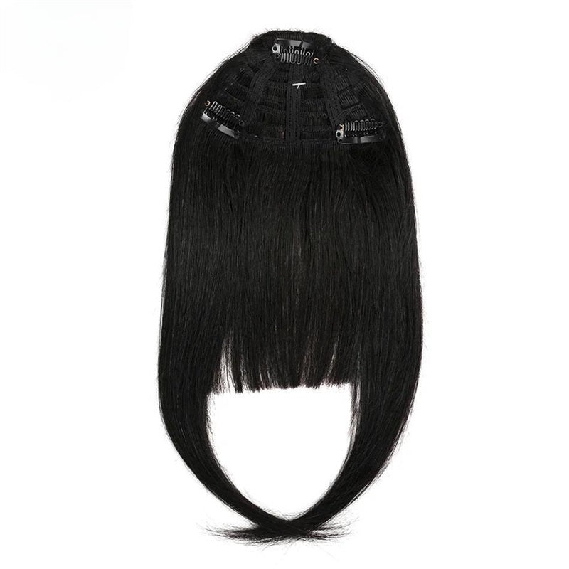 Human Hair Bangs with Temples Clip In 10 Colors 26 Styles