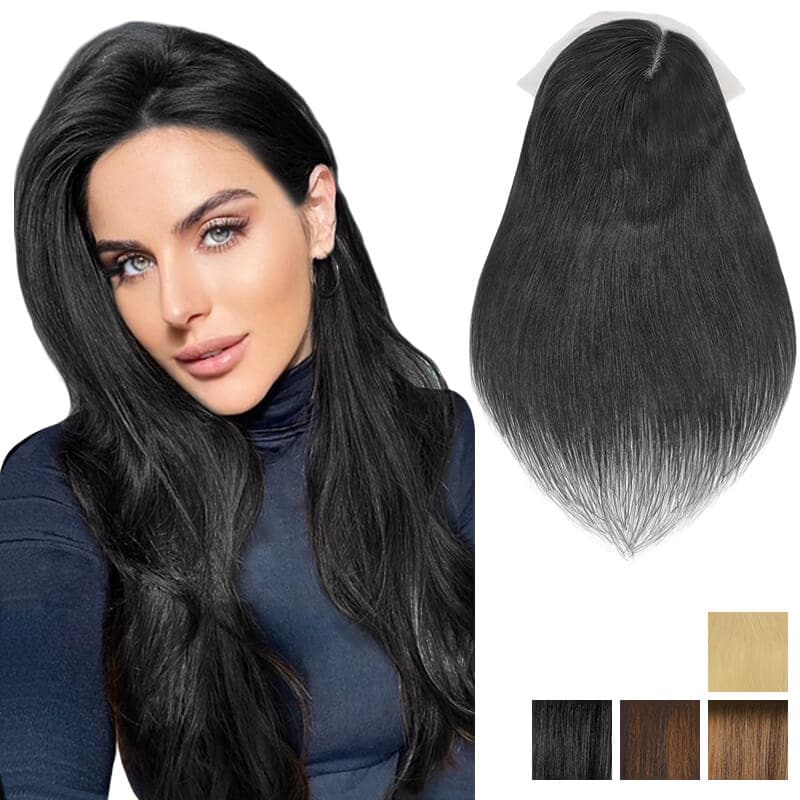 Lace Front Human Hair Wigs 13x4 Straight or Wavy Side Parted Long Hairstyle All Shades