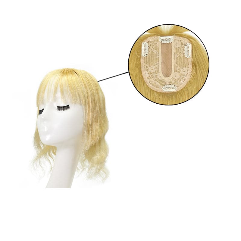 Susan ︳Blonde 10*12 Silk Base Human Hair Topper E-LITCHI