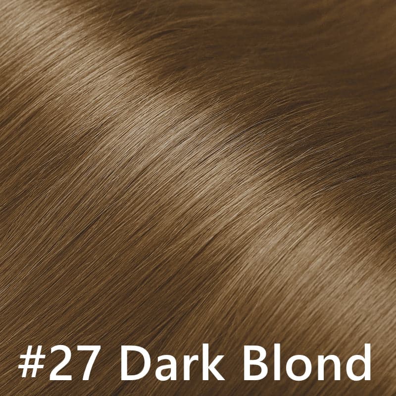 Auburn Human Hair Color Swatch - Light Brown Dark Blonde Light Auburn E-LITCHI Hair