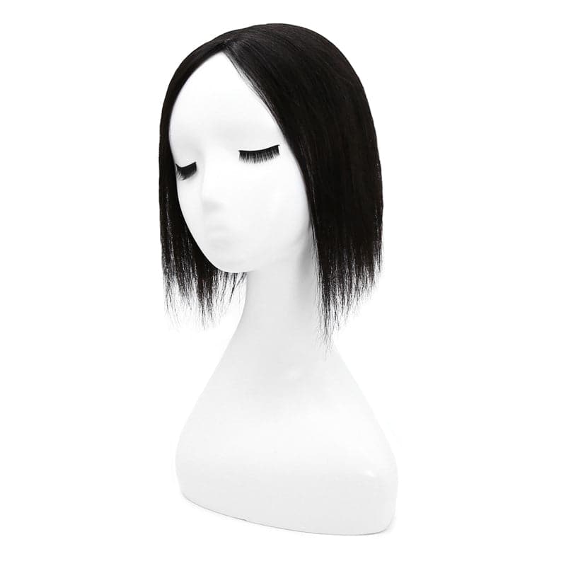 Susan ︳Natural Black Human Hair Topper For Women Thinning Crown 10*12cm Silk Base E-LITCHI