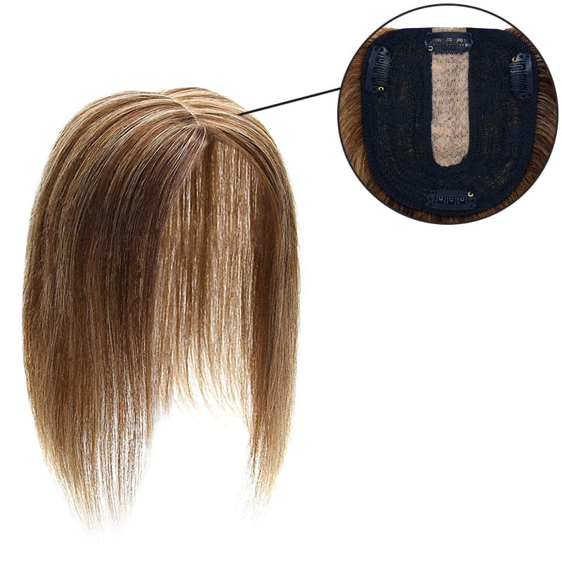 human hair toppers with highlights