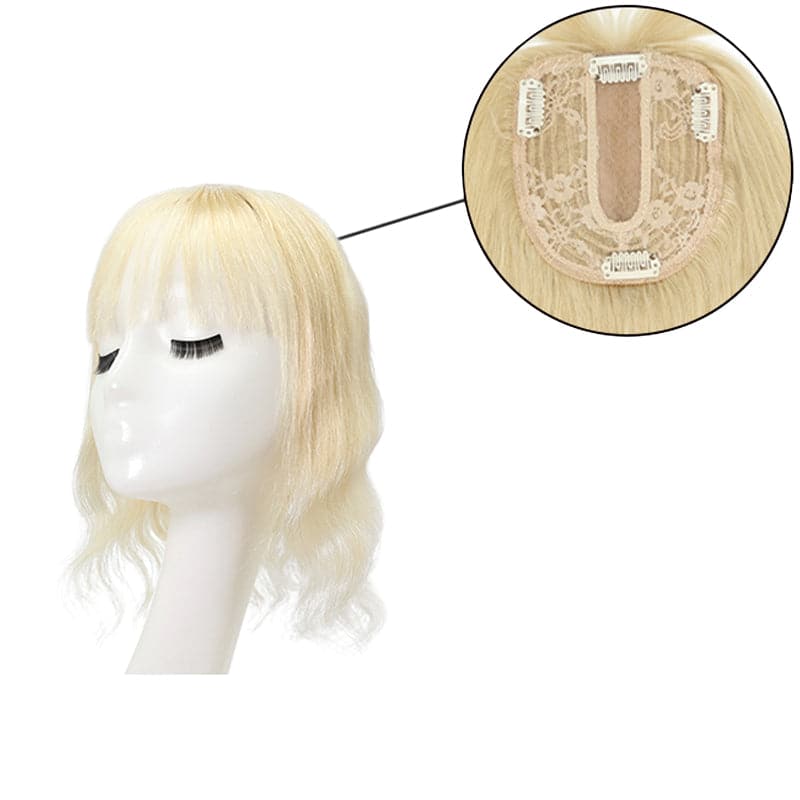 Susan ︳Blonde 10*12 Silk Base Human Hair Topper E-LITCHI