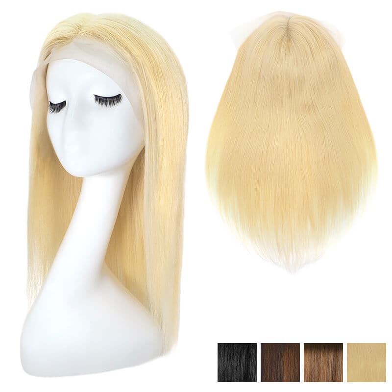 Lace Front Human Hair Wigs 13x4 Straight or Wavy Middle Parted Long Hairstyle All Shades