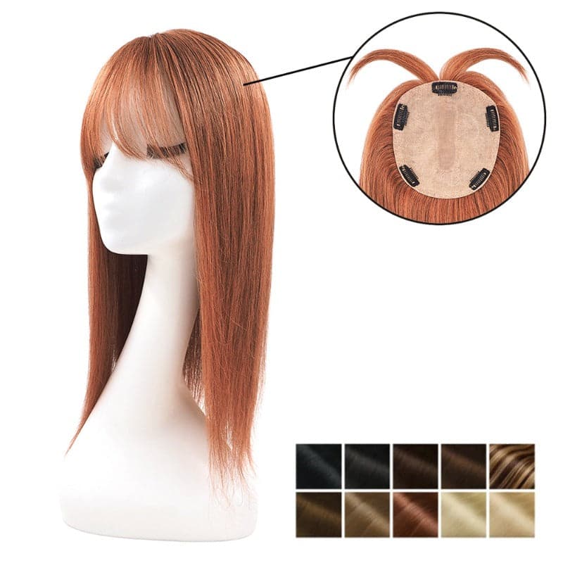 hair topper with bangs