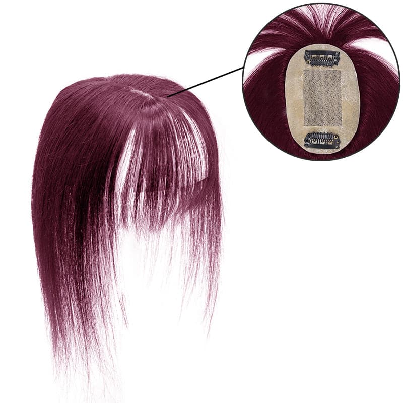low density human hair toppers