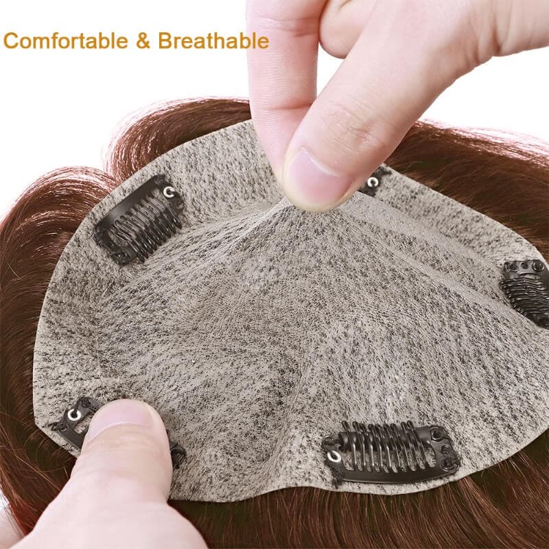 breathable hair toppers