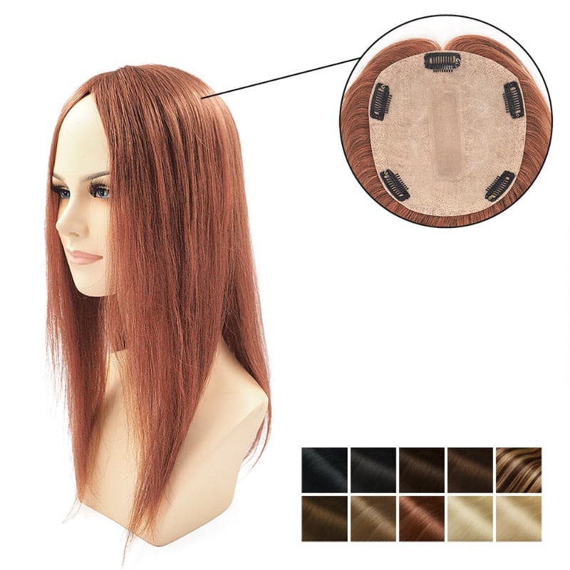 auburn hair topper