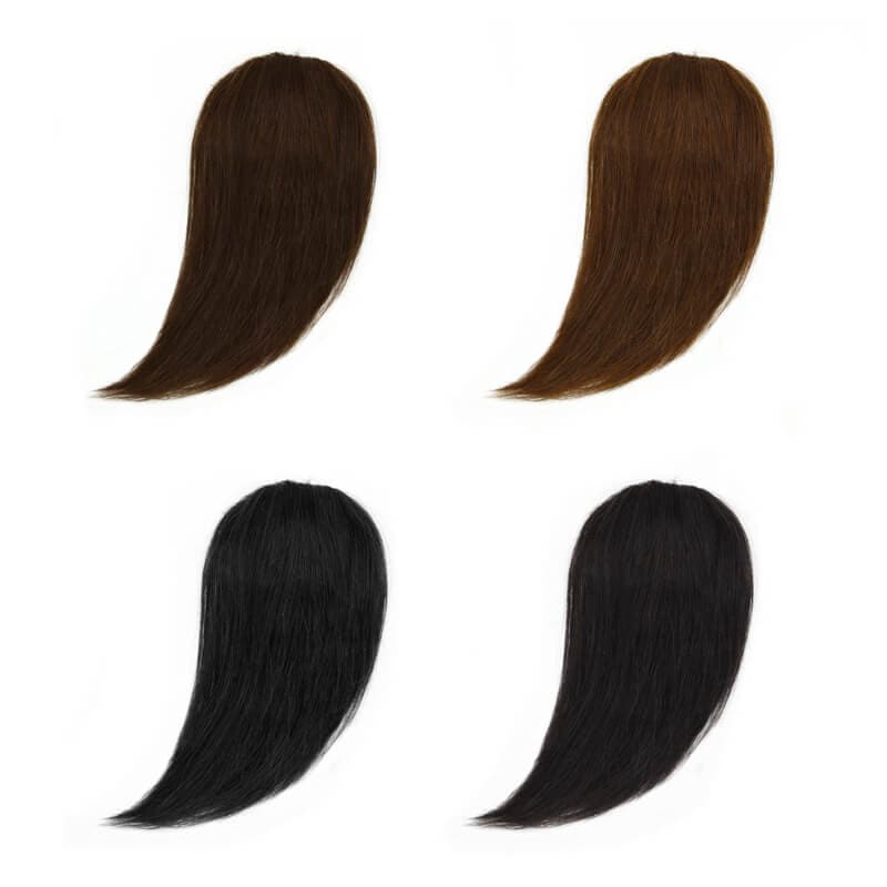 Clearance Human Hair Side Bangs Clip In 4 Colors