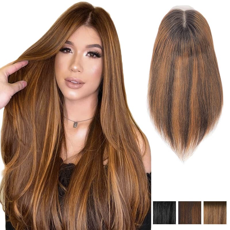 Lace Front Human Hair Wigs 13x4 Straight or Wavy Middle Parted Long Hairstyle All Shades