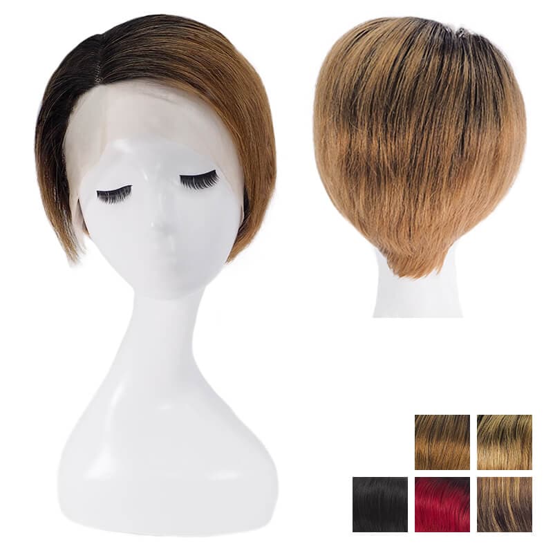 human hair bob cut wigs