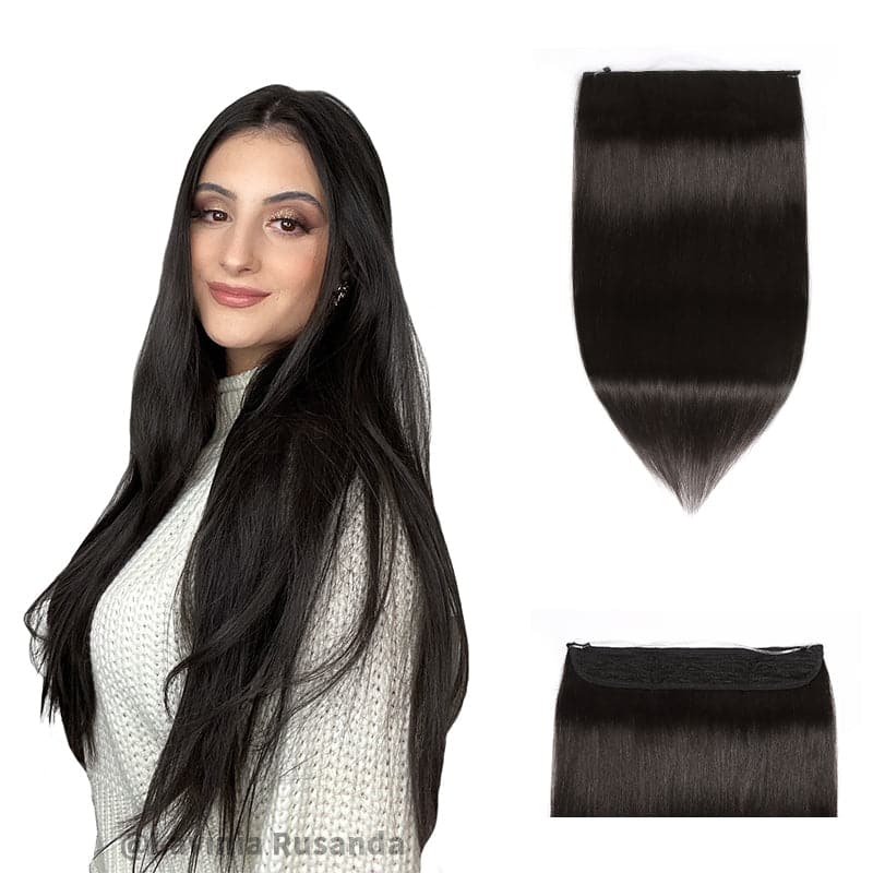 curly halo hair extensions