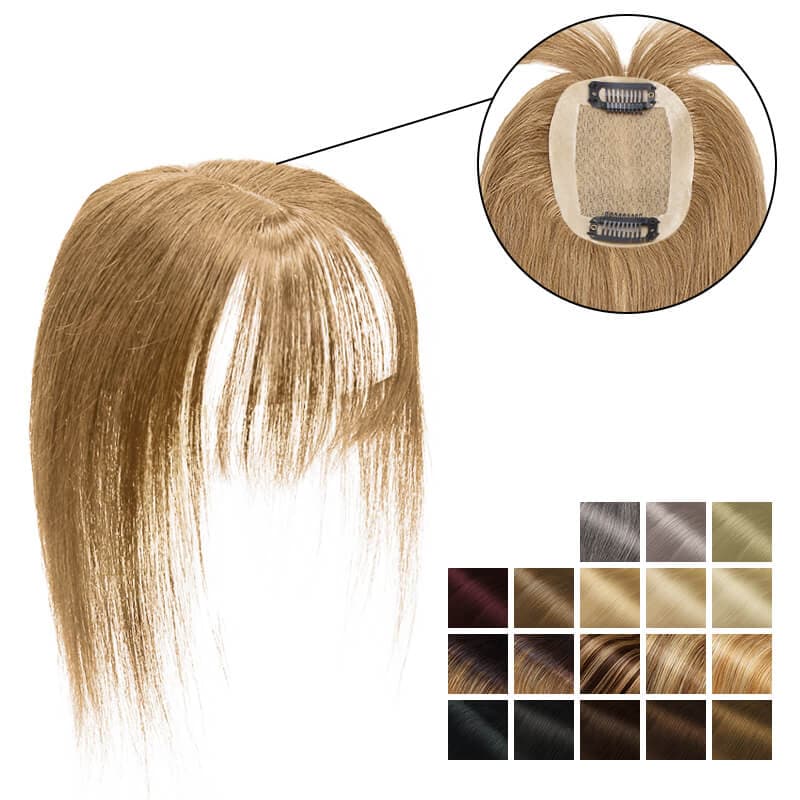 low density human hair toppers