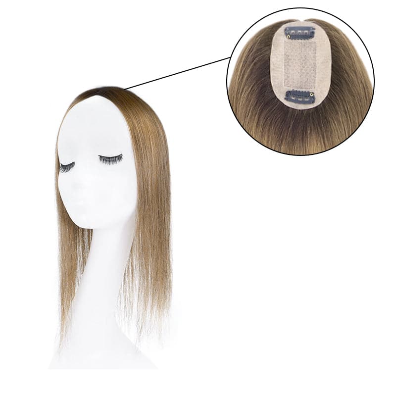 ombre human hair toppers