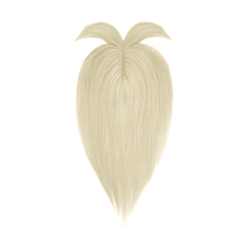 blonde human hair toppers