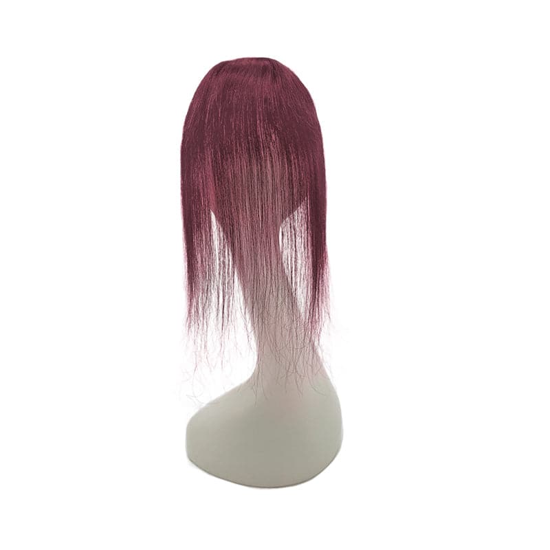 red human hair toppers
