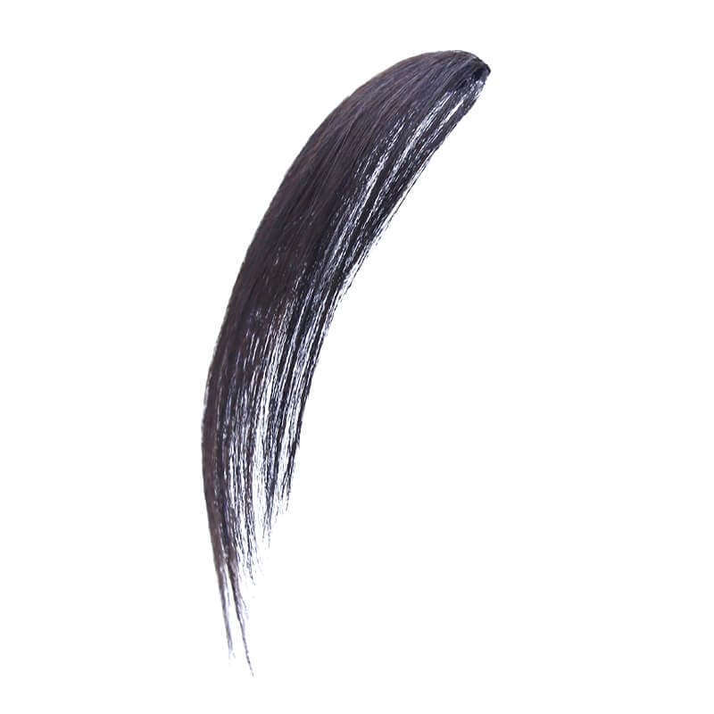 Single Clip In Human Hair Bang Full Fringe Right Hair Strand